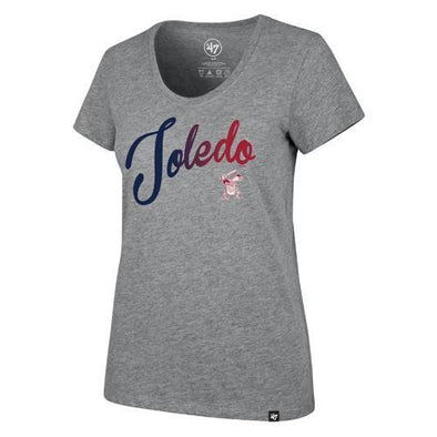 Gradient Script Ladies Scoop T