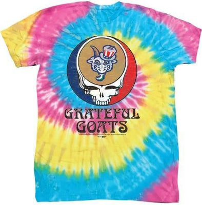 Hartford Yard Goats Grateful Goats Tye Dye Tee