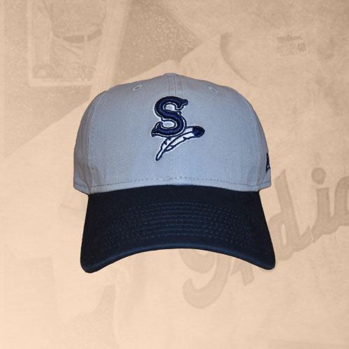 Spokane Indians Gray Clutch Hit Adj Cap