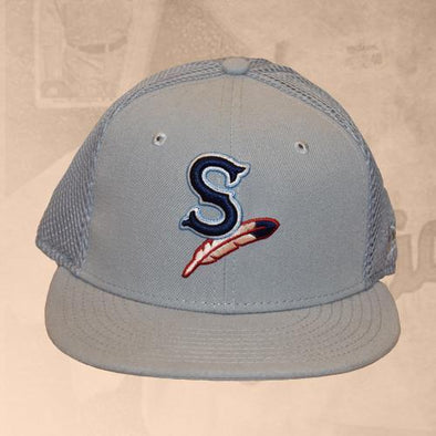 Spokane Indians Gray Neo Fitted Cap