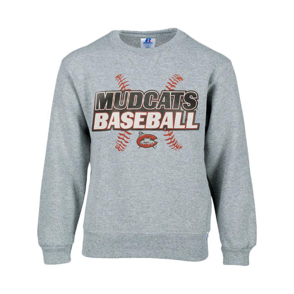 Carolina Mudcats Oxford Zoom Crew Neck