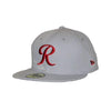 Tacoma Rainiers 59Fifty Gray Red R Fitted