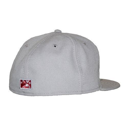 Tacoma Rainiers 59Fifty Gray Red R Fitted
