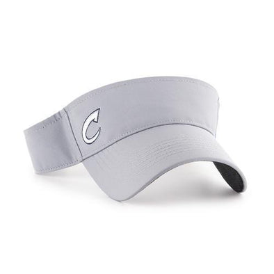 Columbus Clippers Gray Repetition Visor, Columbus Clippers