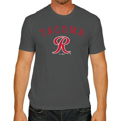 Tacoma Rainiers Charcoal R Tacoma Tee