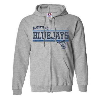 Bluefield Blue Jay Grey Zip Jacket