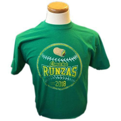 Omaha Runzas Men's Green Vintage Tee