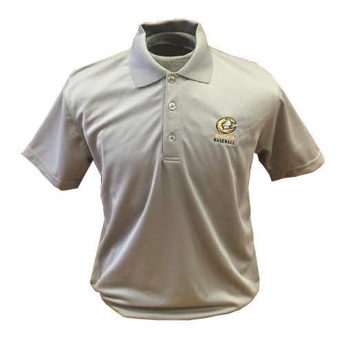 Charlotte Knights Grey Omega Polo