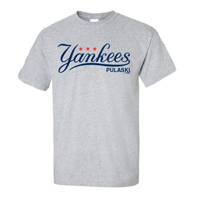 Pulaski Yankees T-Shirt - Gray