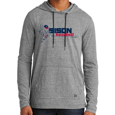 Buffalo Bisons New Era Men's Throwback Lightweight Pullover Hoodie