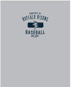 Buffalo Bisons Grey MV Blanket