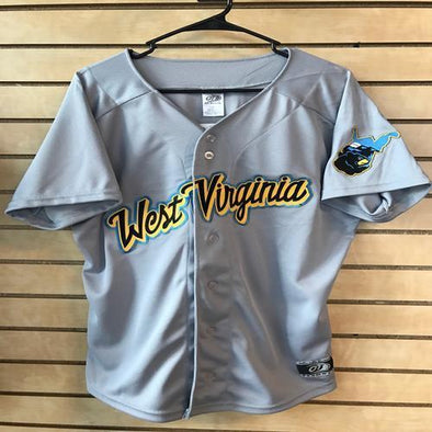 West Virginia Black Bears Replica Road Jersey