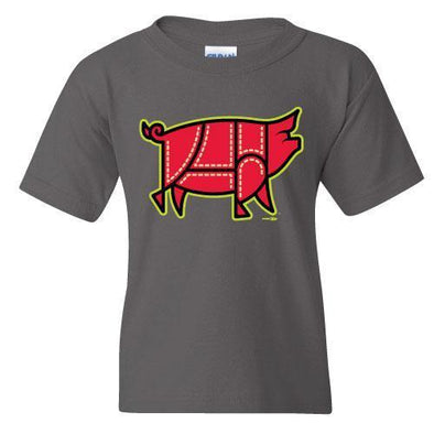 Columbia Fireflies Youth Grey Copa Tee