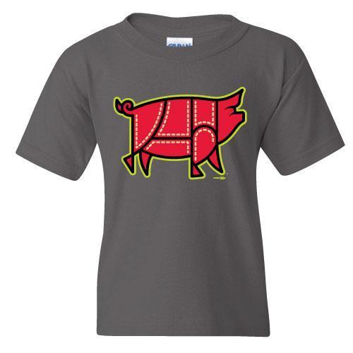 Columbia Fireflies Youth Grey Copa Tee