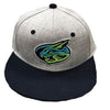Lynchburg Hillcats Grey/Navy Primary Logo Cap