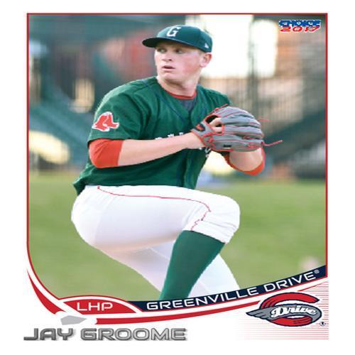 Greenville Drive 2017 Team Baseball Card Set