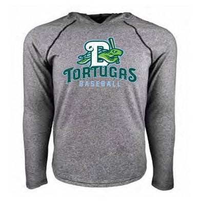 DAYTONA TORTUGAS 108STITCHES GRAY EURO RAGLAN HOODIE