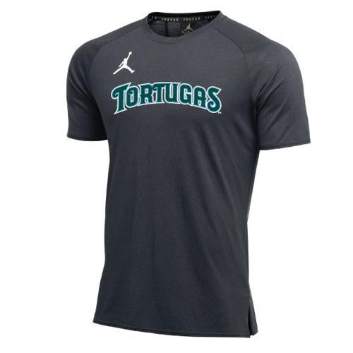 DAYTONA TORTUGAS NIKE ANTHRACITE JORDAN MILB5 DRIFIT TEE