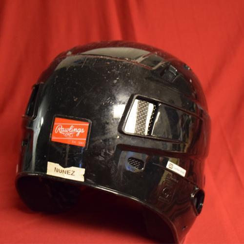 Erie SeaWolves 2017 Gustavo Nunez Game Used Helmet