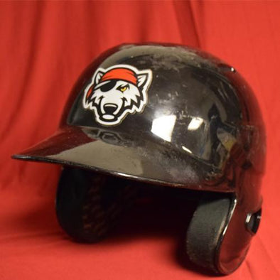 Erie SeaWolves 2017 Gustavo Nunez Game Used Helmet