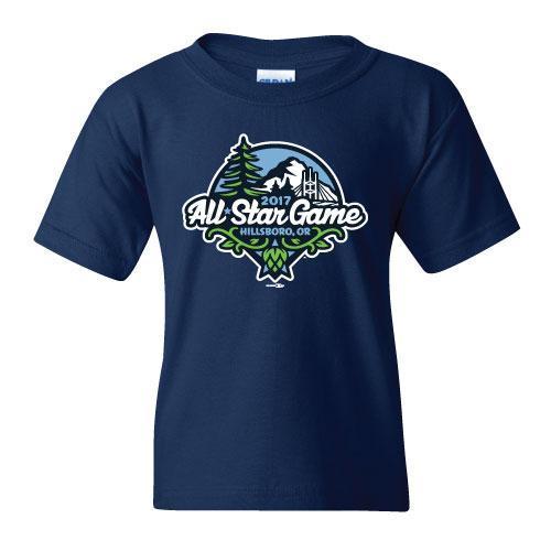 2017 All-Star Game Youth T-shirt, Hillsboro Hops