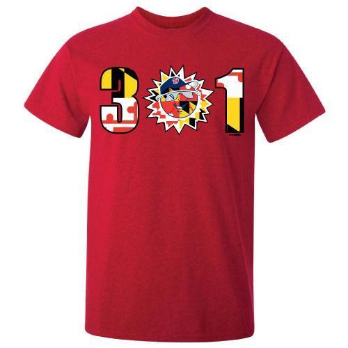 Hagerstown Suns Red 301 Tee