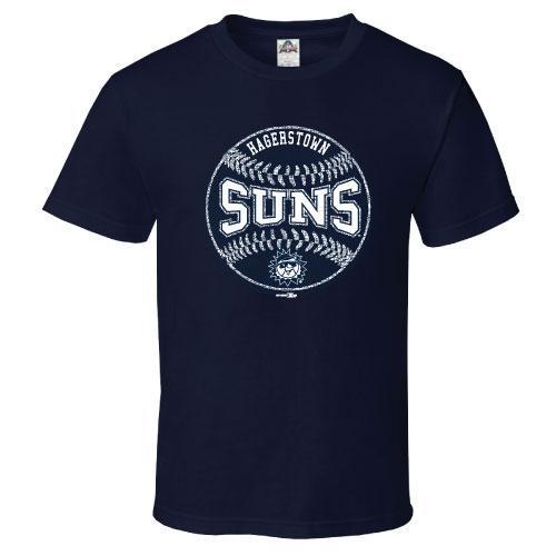 Hagerstown Suns Navy Youth T-Shirt