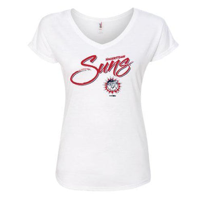 Hagerstown Suns Women's V-Neck Tee