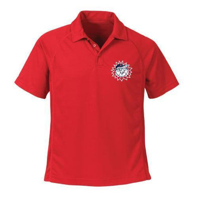 Hagerstown Suns Performance Polo Red