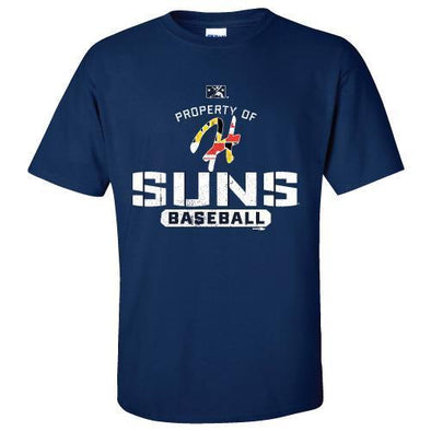 Hagerstown Suns MD Flag Curly H Tee