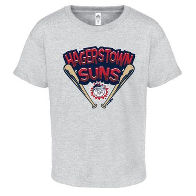 Hagerstown Suns Youth Grey Suns Tee