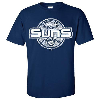 Hagerstown Suns Baseball-Navy Tee