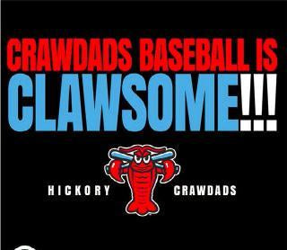 Hickory Crawdads Clawsome