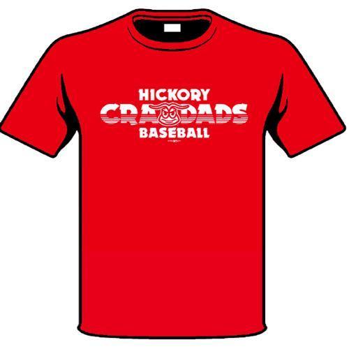 Hickory Crawdads "Retro Lines"