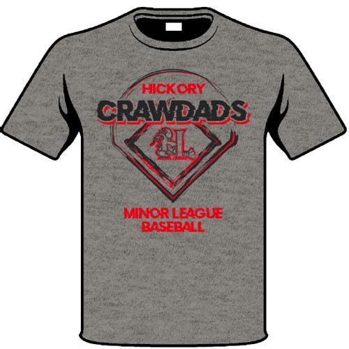 Hickory Crawdads "Rough Crayon" Youth