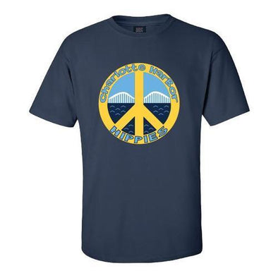 Charlotte Stone Crabs HIPPIES TEE - NAVY