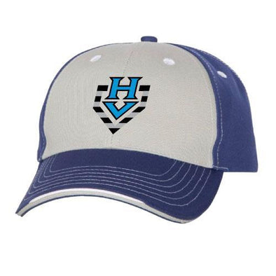 Hudson Valley Renegades Cap (OC Sports)-2-Tone Grey & Royal Blue Twill Hat