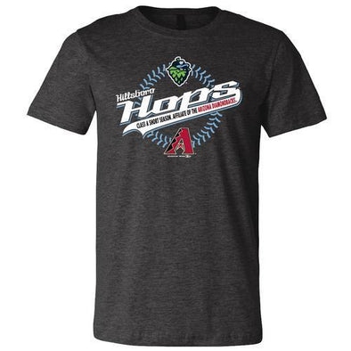 2019 Affiliate T-shirt, Arizona Diamondbacks, Hillsboro Hops