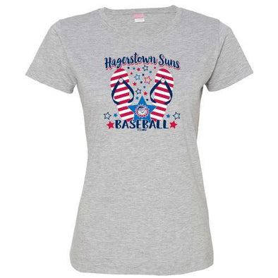 Hagerstown Suns 2018 Women's 4th of July Shirt