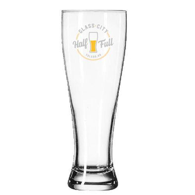 Half Full Pilsner Glass