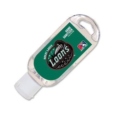 Great Lakes Loons Hand Sanitizer Carabiner