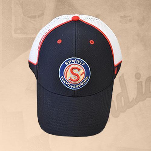 Spokane Indians Hanlon Navy Adj Cap