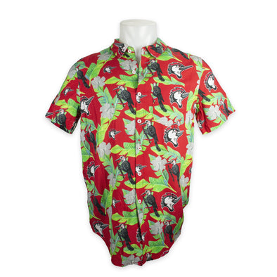 Fayetteville Woodpeckers Hawaiian Camp Woodpeckers Shirt