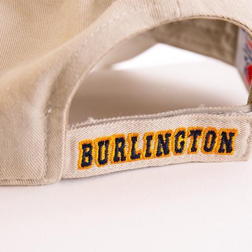 Burlington Bees Hawk Khaki Cap