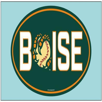 Boise Hawks OVAL DECAL
