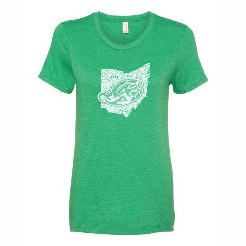 Women's Heather Green Slate Tee