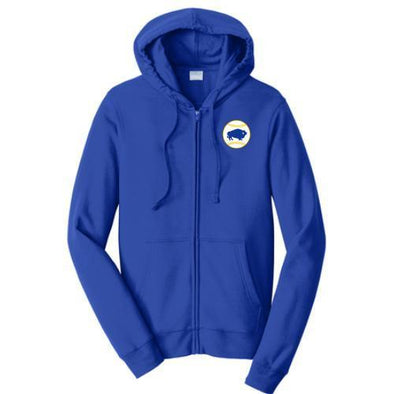 Buffalo Bisons Hockey Night Full Zip Hoodie