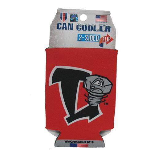 Lansing Lugnuts Home/Road Logo Can Coozie