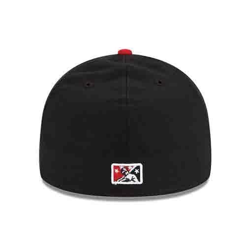 Carolina Mudcats Black New Era 5950 On Field Cap