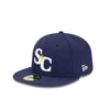 Charlotte Stone Crabs Hat - 59Fifty HOME Fitted Cap